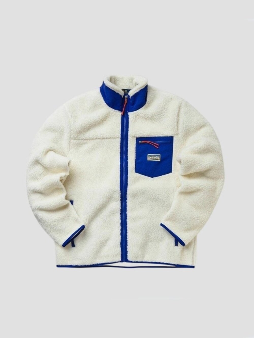 NWT Polo Ralph Lauren Bonded Pile Fleece Jacket/ size Medium
